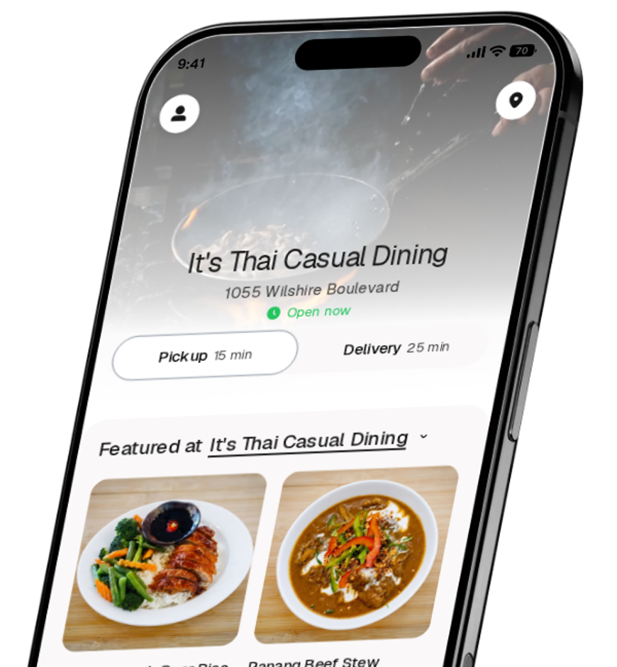 It's Thai Casual Dining app preview