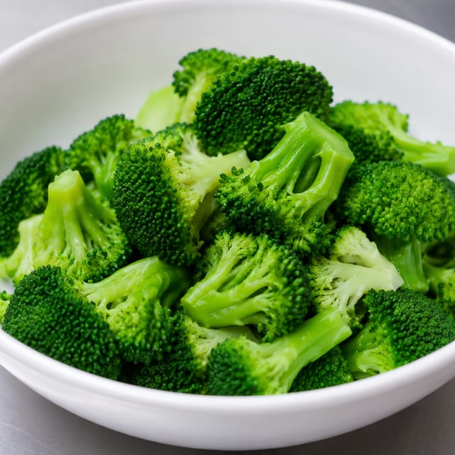 Steamed Broccoli.