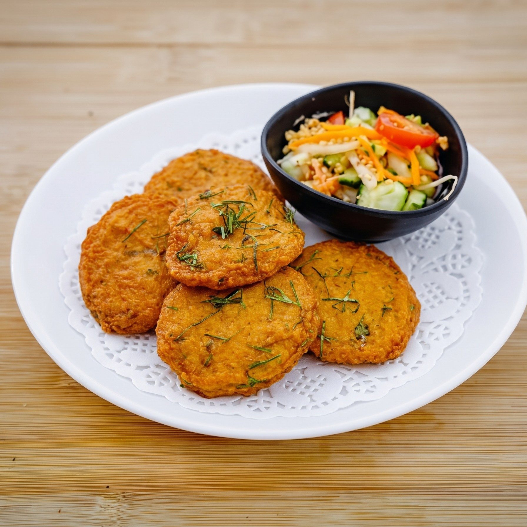 Fish Cakes.