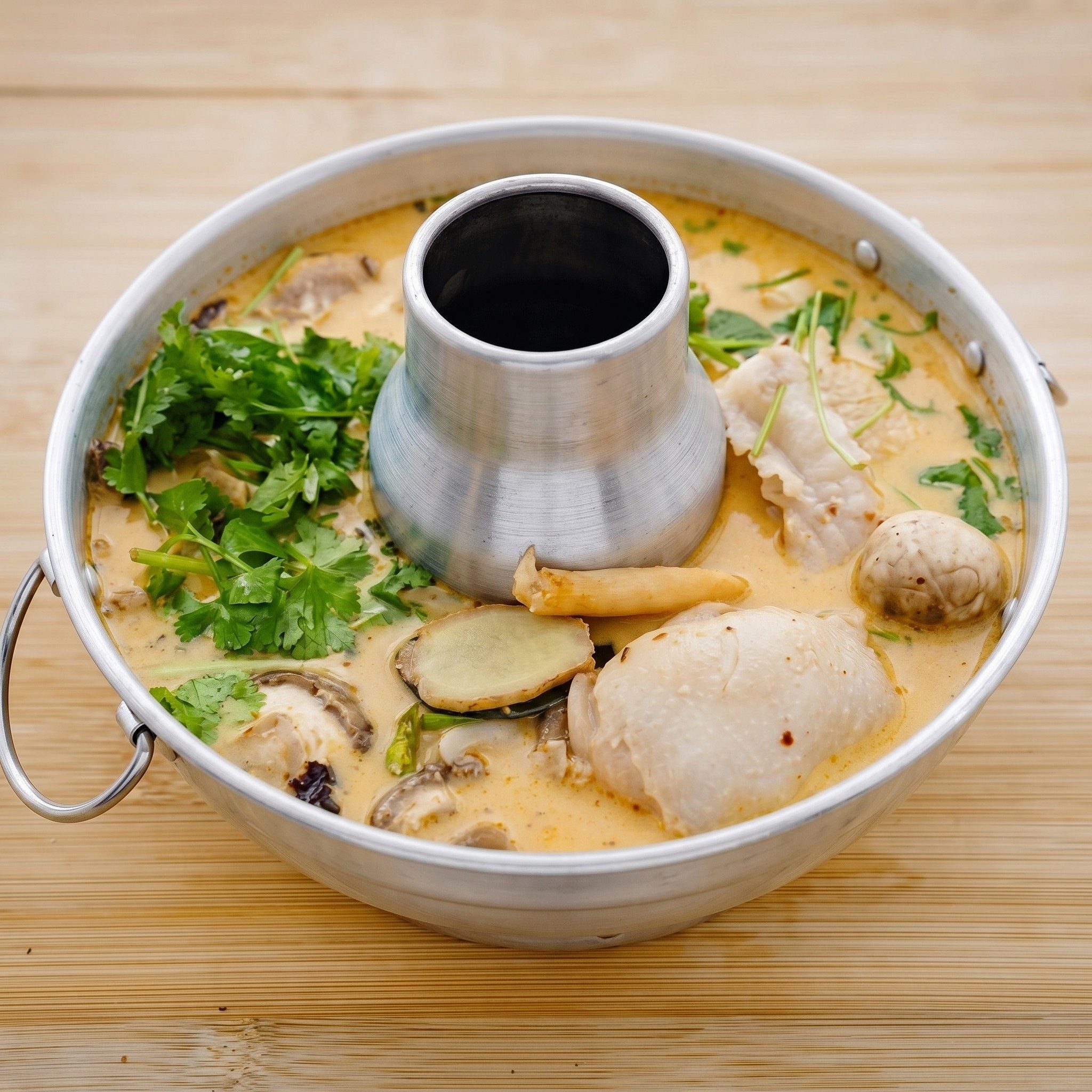 Coconut Seafood Soup.