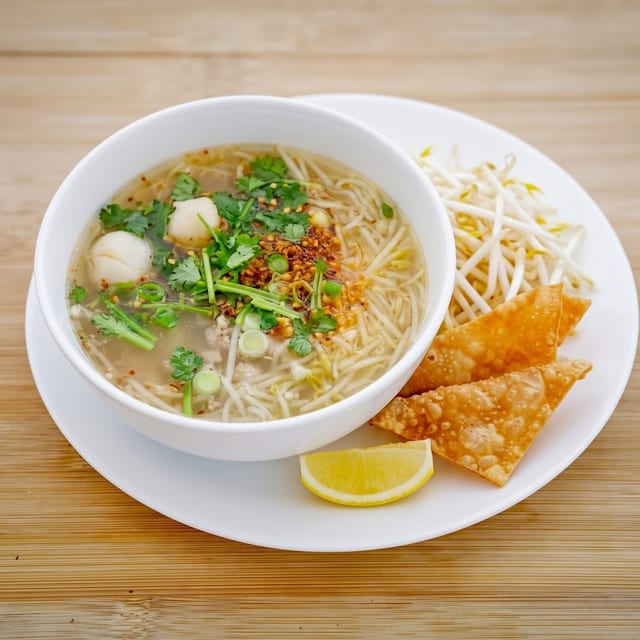 Tom Yum Noodle Soup.