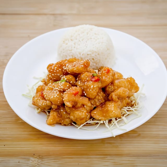 Orange Chicken.
