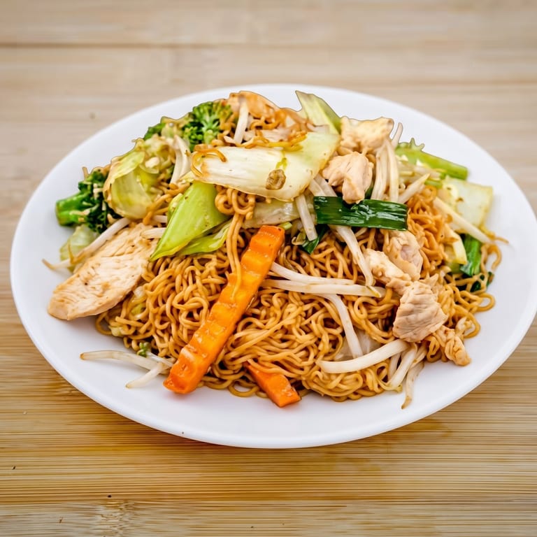 Delicious Singapore Noodles